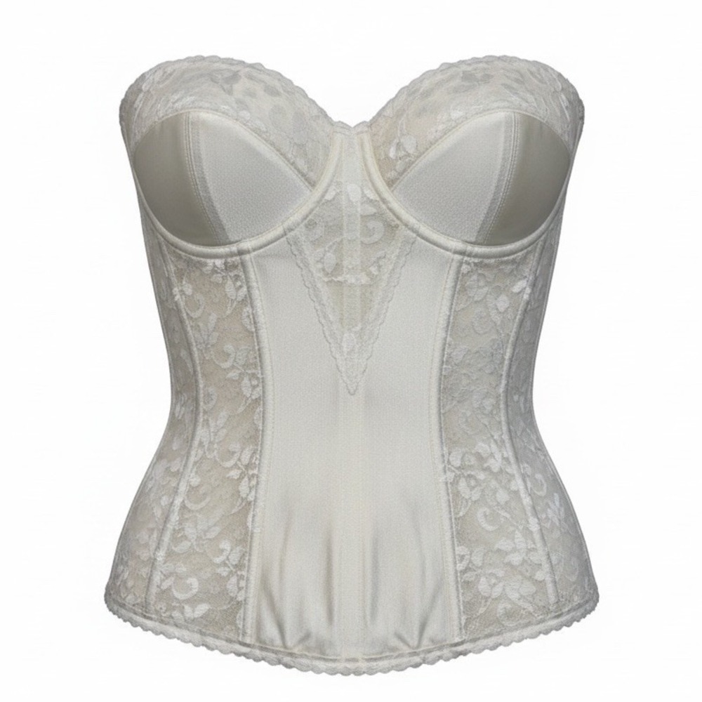 Carnival Vintage Union Made From 1964-1973 ILGWU Strapless Bustier Steampunk XS